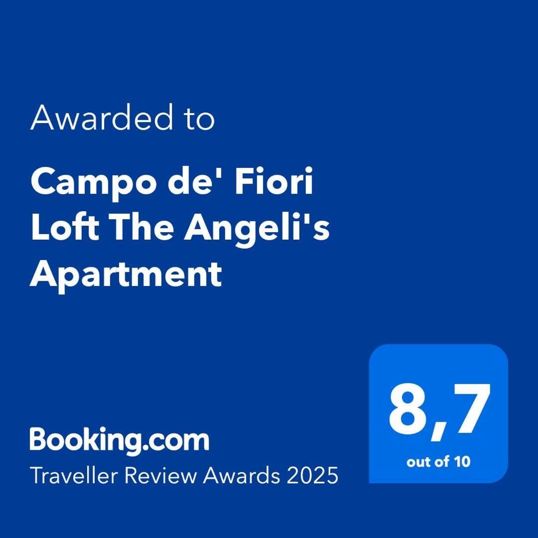 Campo De' Fiori Loft The Angeli'S Apartment Roma Dış mekan fotoğraf
